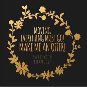 EVERYTHING MUST GO | MOVING SALE